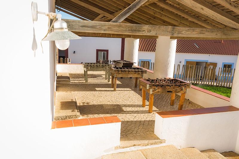 Zona de matraquilhos do campo de férias Tomar