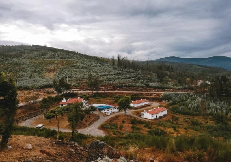 Localização do campo de férias de Coimbra no meio da natureza