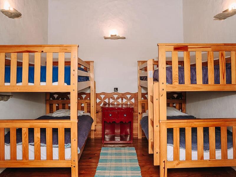 Quarto partilhado com 2 beliches na colónia de férias Leiria