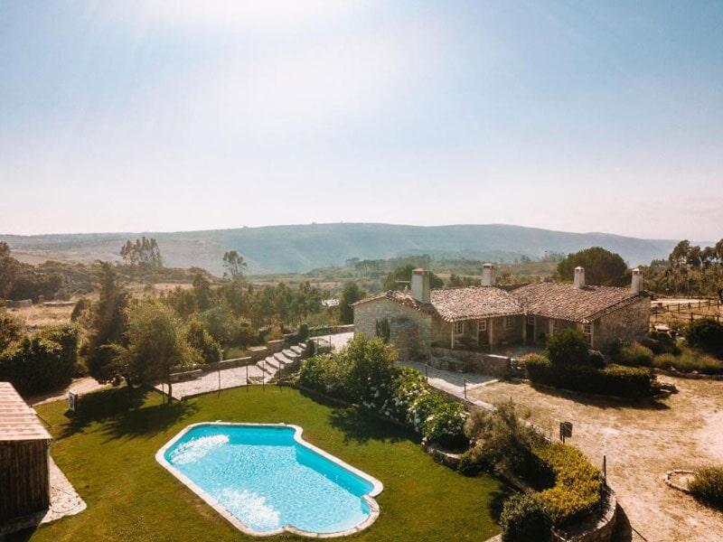 Vista panorâmica da quinta onde se realiza o campo de férias de verão em Leiria