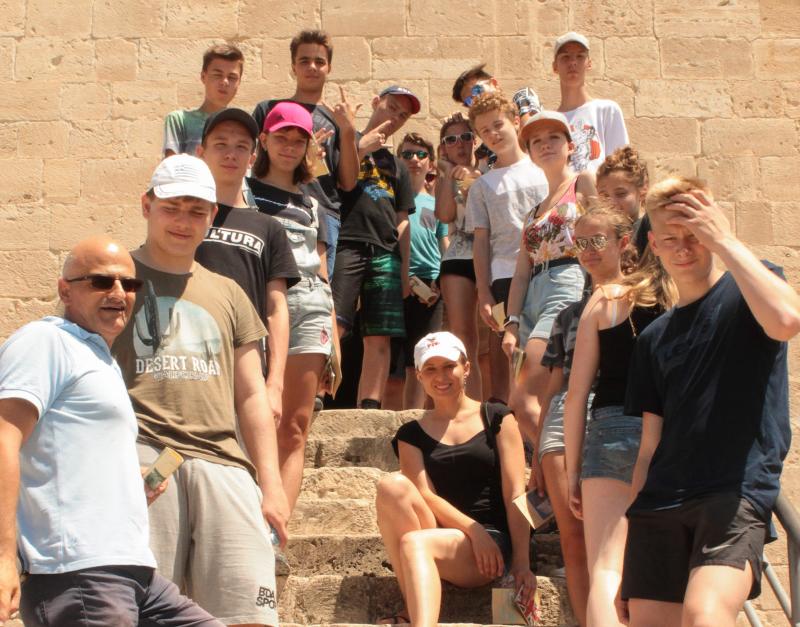fotografia dos participantes no curso de inglês verão