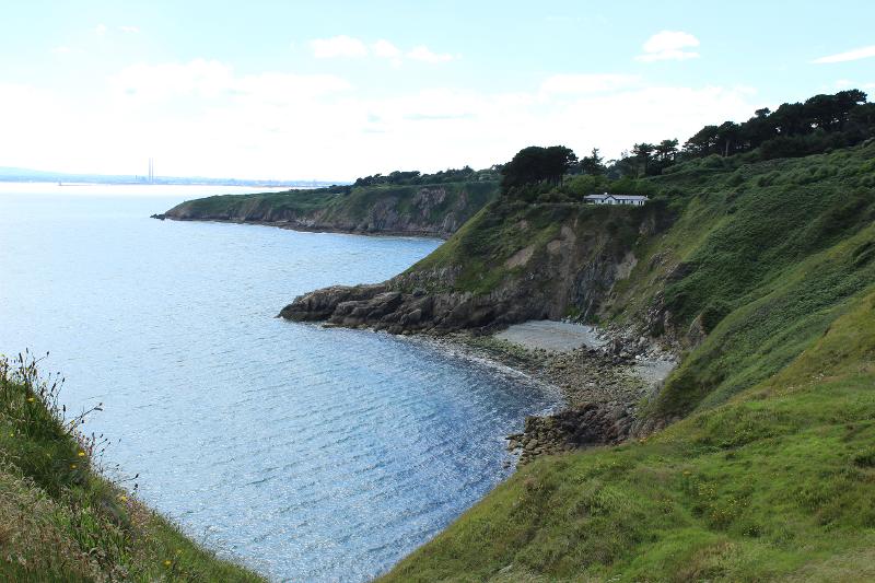 paisagem sobre o mar no curso de ingles em dublin