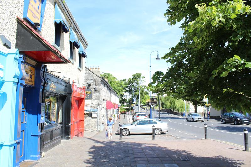 rua da cidade do curso de ingles em dublin