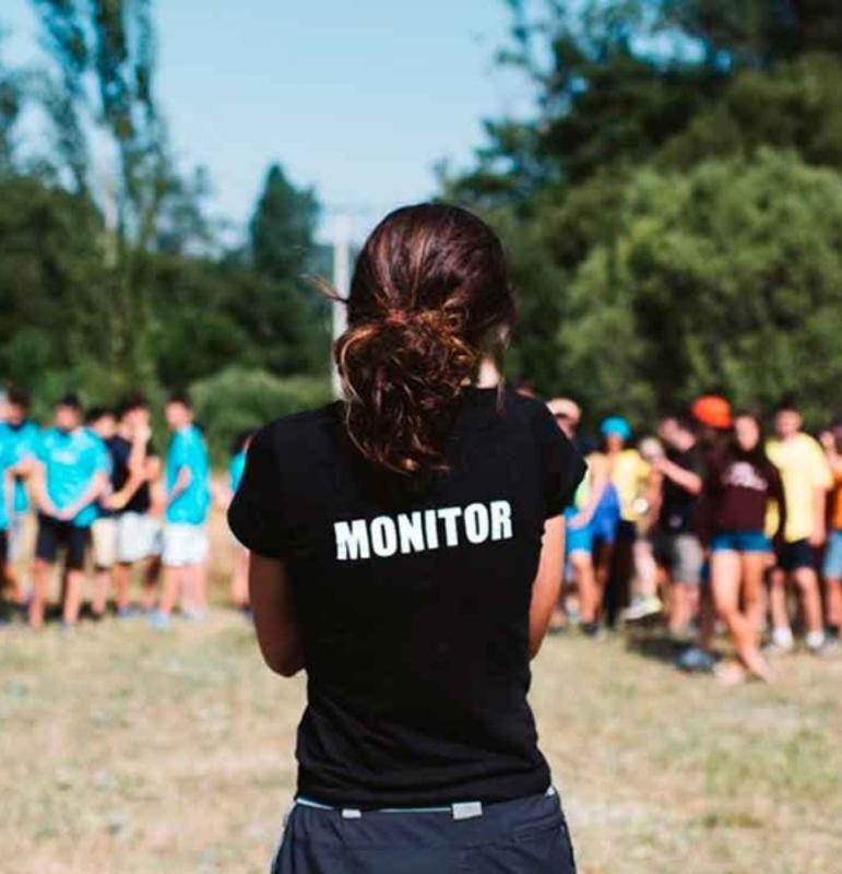 Trabalhar como monitor em campos de férias